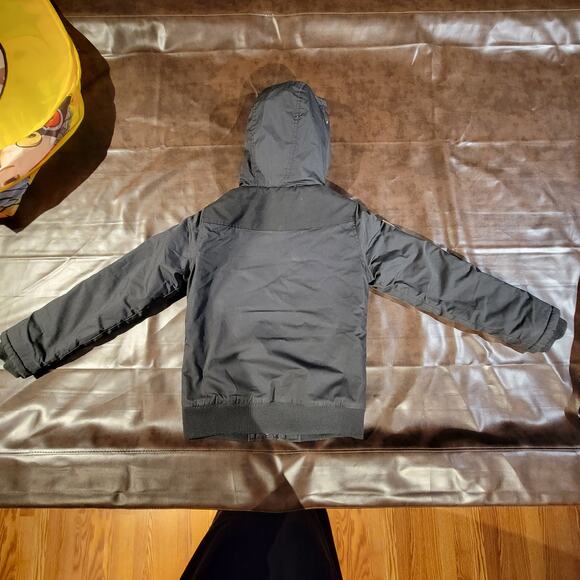 Element Eden Coats Puffer Inner Quilted Full Zip Hooded Jacket Black Womens S - Picture 2 of 8